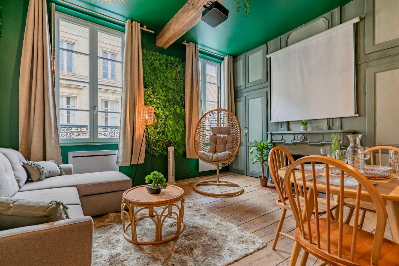 Appartement Jungle - Libourne Centre - 4 Pers - Sauna - Netflix Kültér fotó