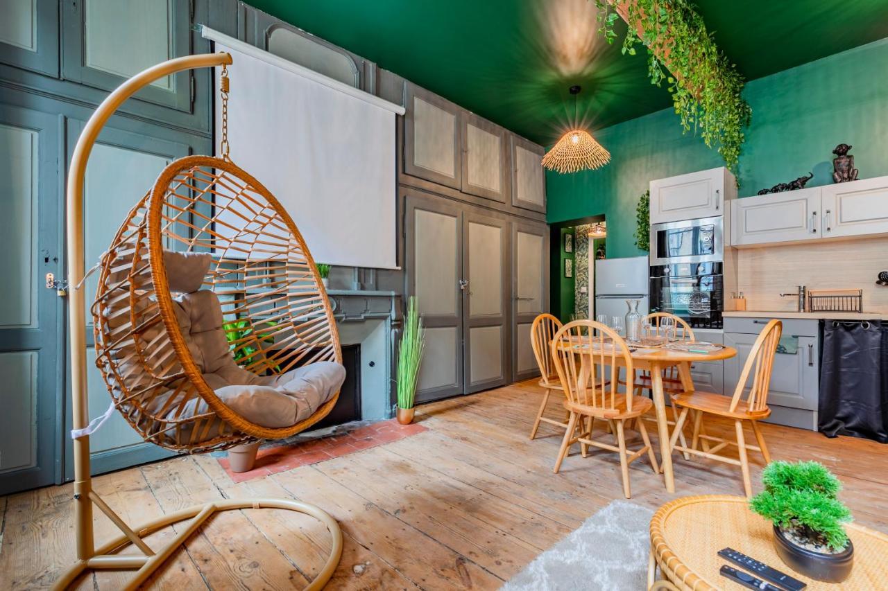 Appartement Jungle - Libourne Centre - 4 Pers - Sauna - Netflix Kültér fotó