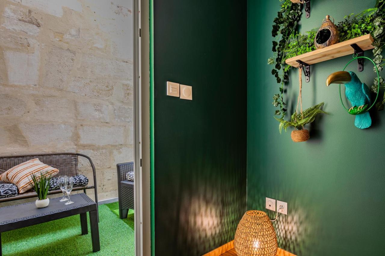 Appartement Jungle - Libourne Centre - 4 Pers - Sauna - Netflix Kültér fotó