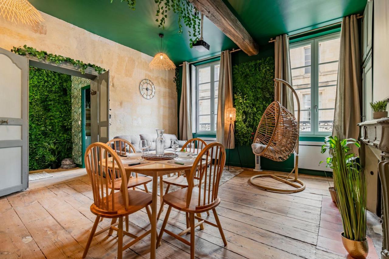 Appartement Jungle - Libourne Centre - 4 Pers - Sauna - Netflix Kültér fotó