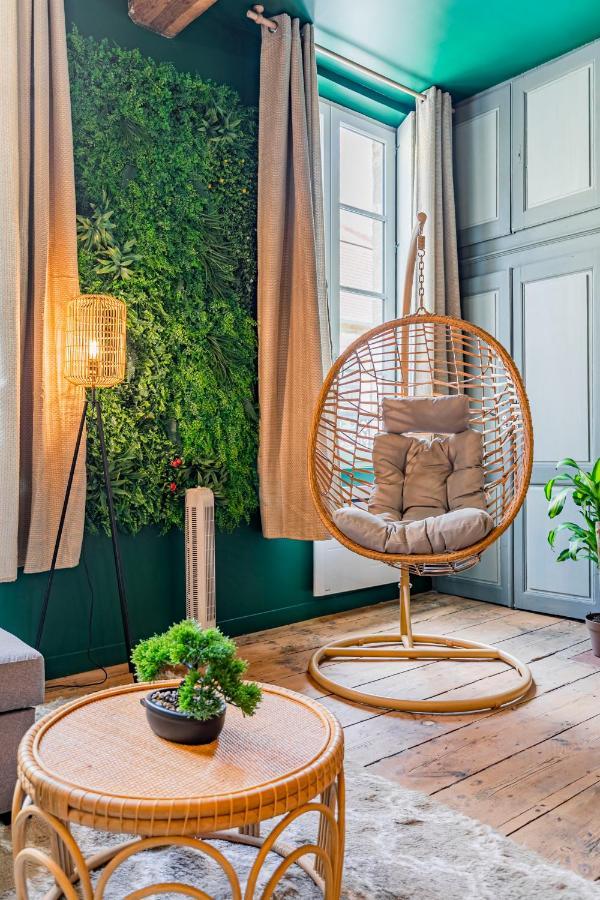 Appartement Jungle - Libourne Centre - 4 Pers - Sauna - Netflix Kültér fotó