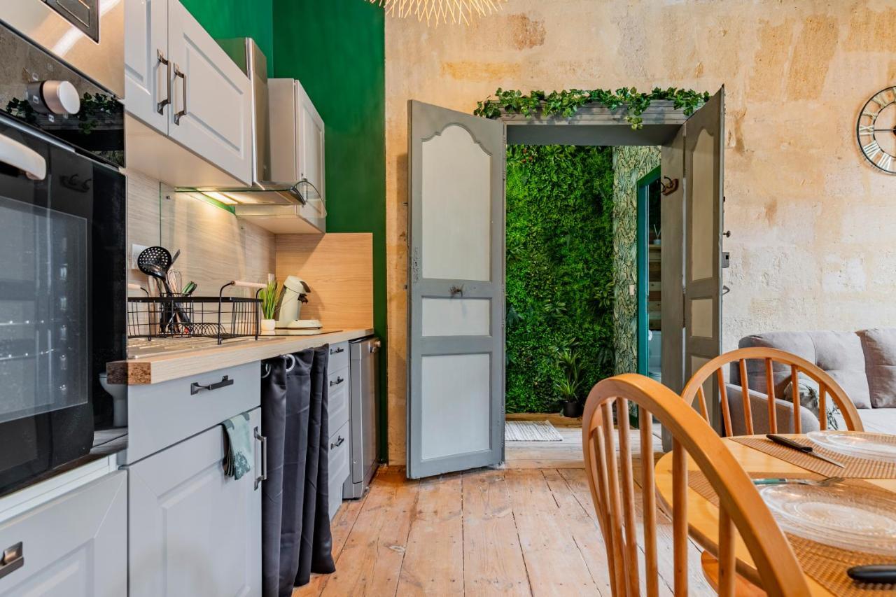 Appartement Jungle - Libourne Centre - 4 Pers - Sauna - Netflix Kültér fotó